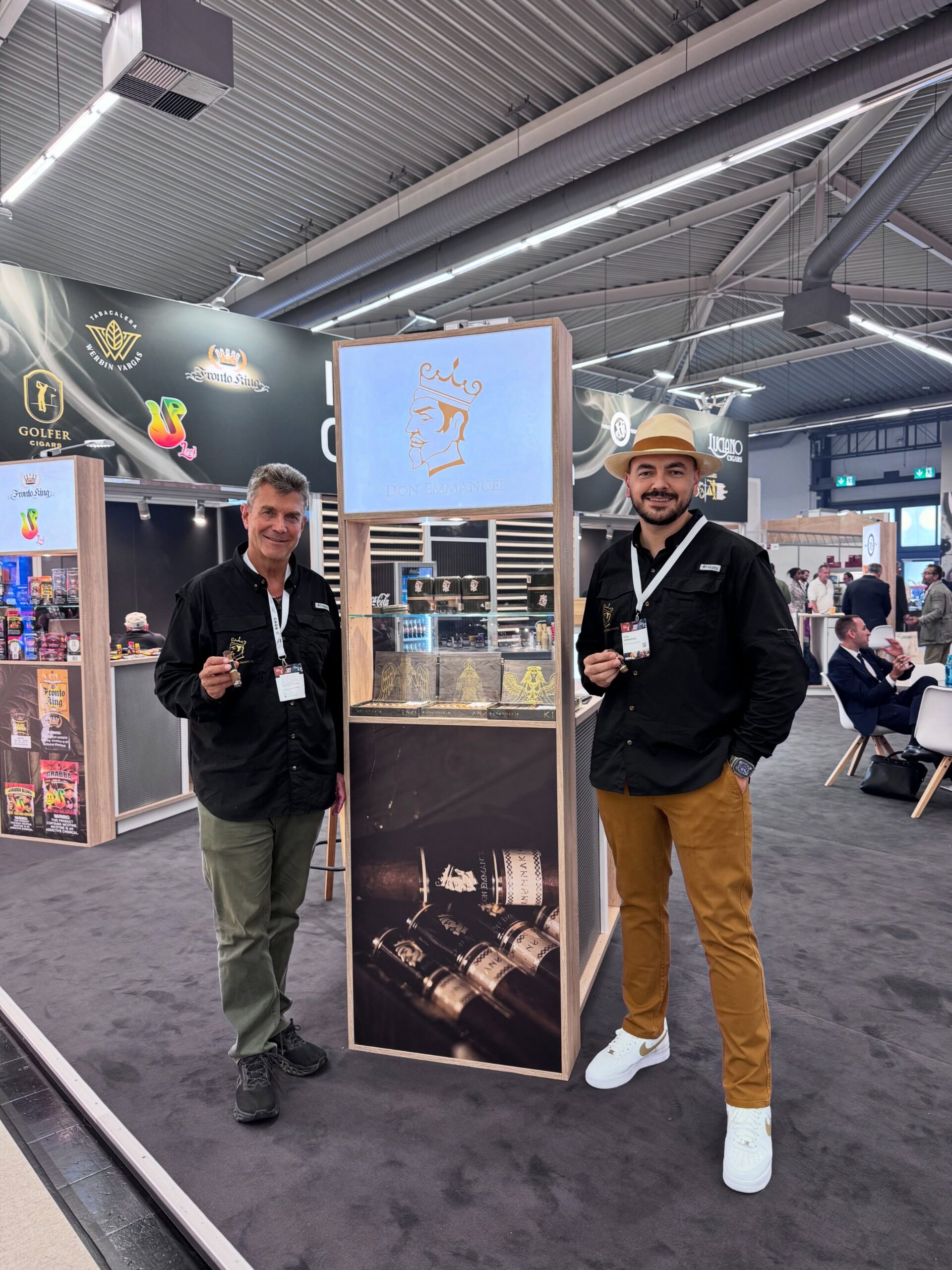 Don Emmanuel Cigars en su stand durante InterTabac 2026 en Dortmund
