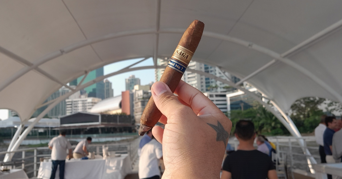 Saga Blend Cigar Aficionado Meet Club Union Muelle